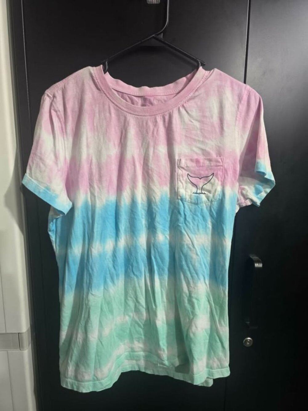 Ivory Ella Outer Banks Tie-Dye Pocket T-Shirt Size L